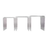 Set Of Three Lucite Nesting Tables