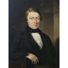 Early 19th Century American Oil on Board 3