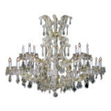 Pair Of Venetian Twenty-Four Light Chandelier.