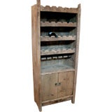 Reclaimed Wood Wine Cabinet.