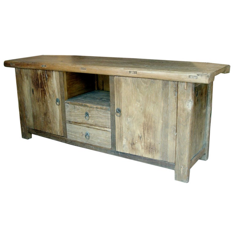 Reclaimed Wood Low at 1stDibs