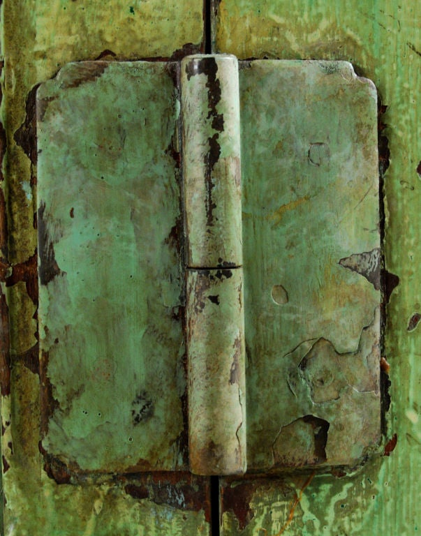 Green Lacquered Cabinet 1