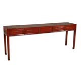 Five Drawer Console Table