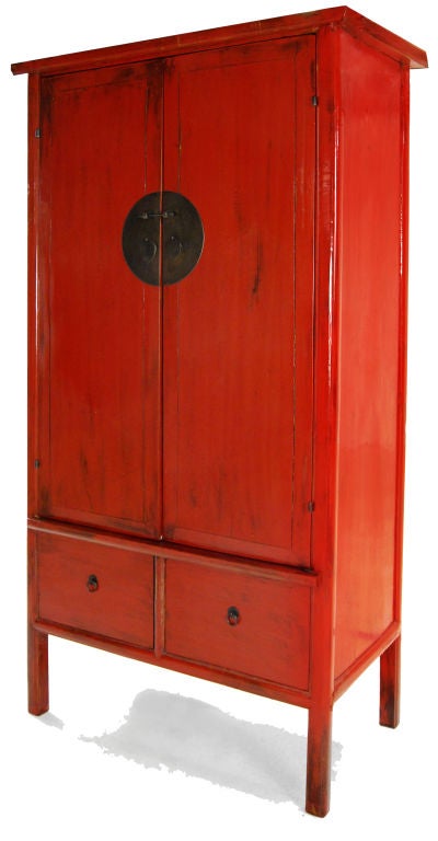 Red Lacquered Cabinet