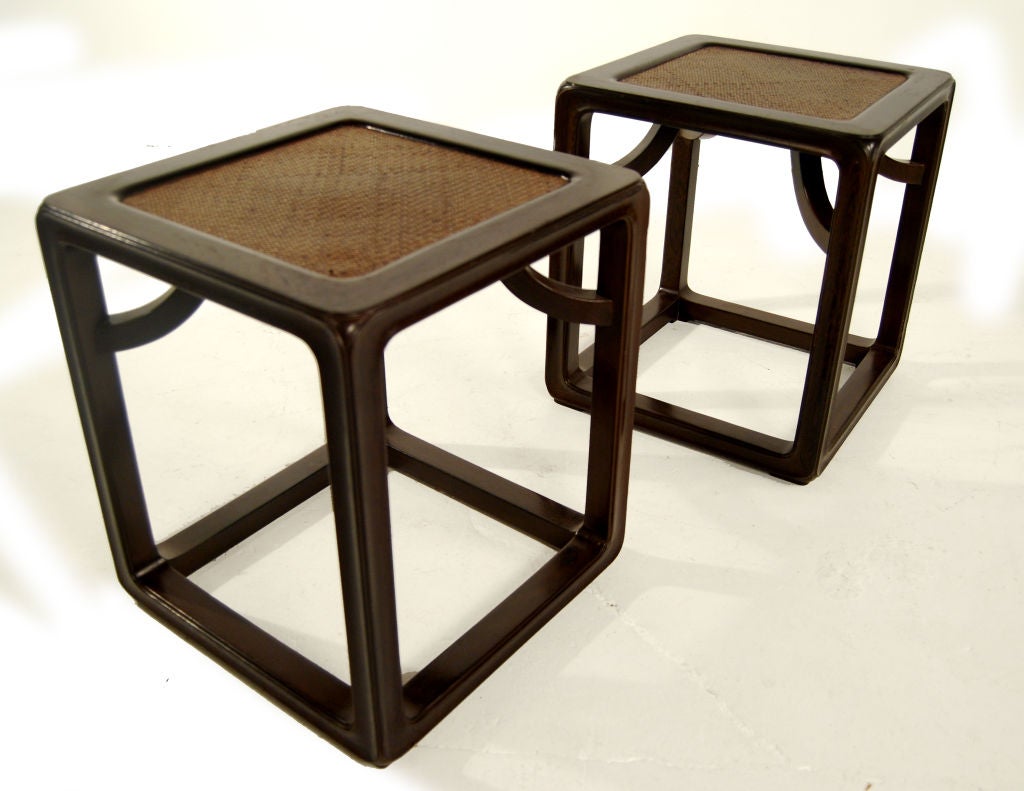 Pair of Ming Inspired Stools