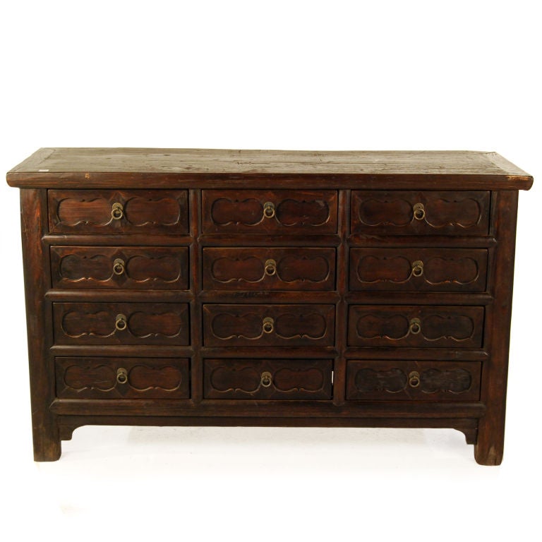 Chinese Chest of Drawers In Excellent Condition In Chicago, IL