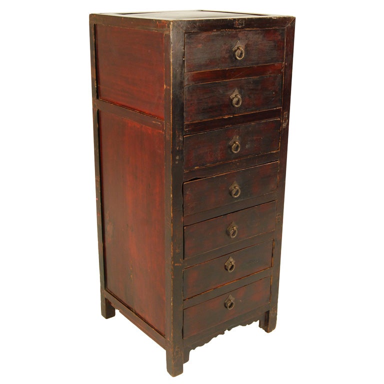 Tall Chinese Chest of Drawers