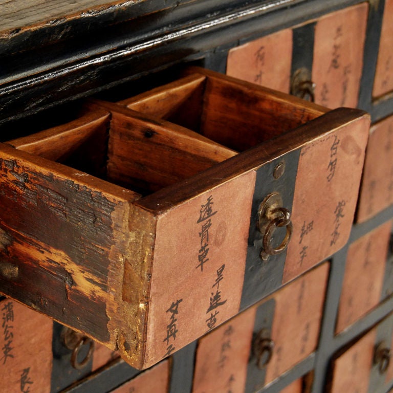 19th Century Chinese Apothecary Cabinet