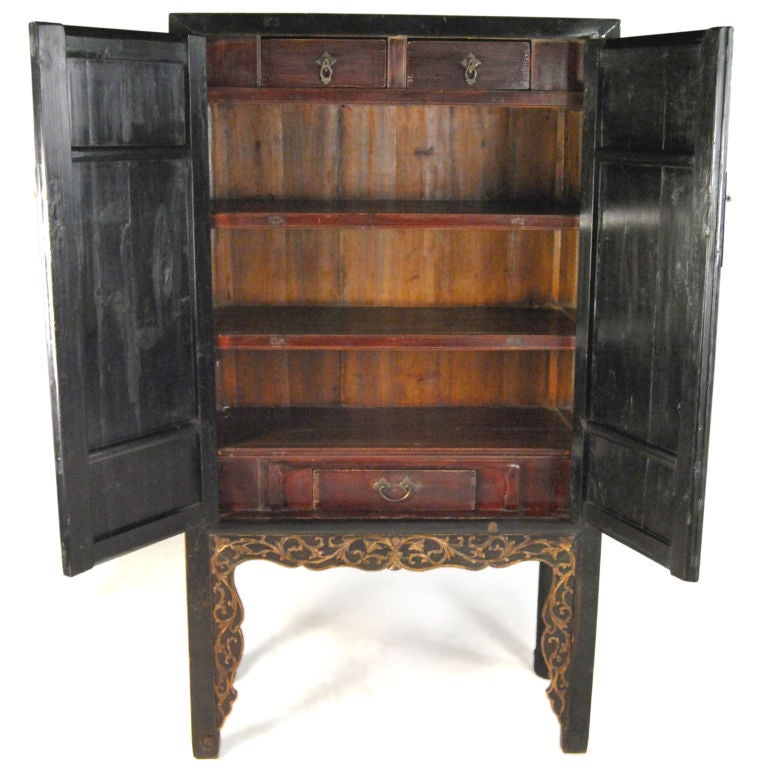 20th Century Ornate Chinese Cabinet
