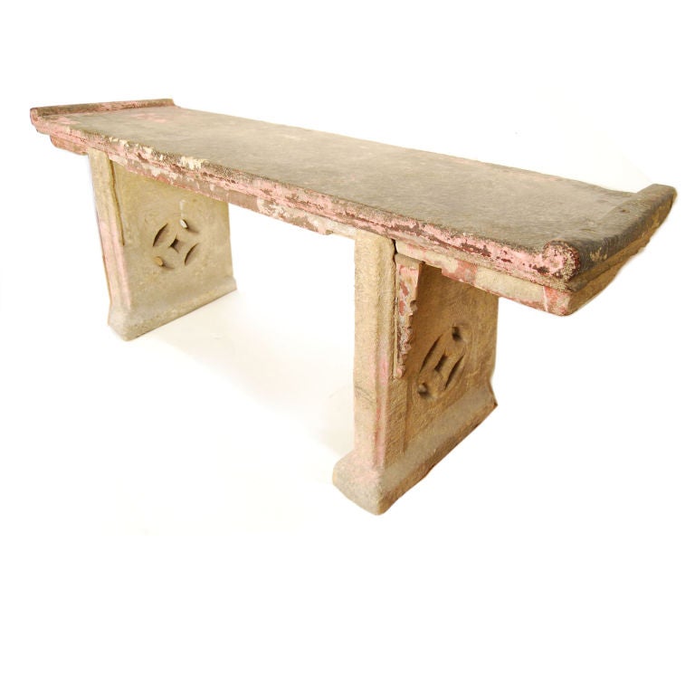 Chinese Stone Altar Table