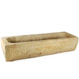 Antique Carved Stone Trough