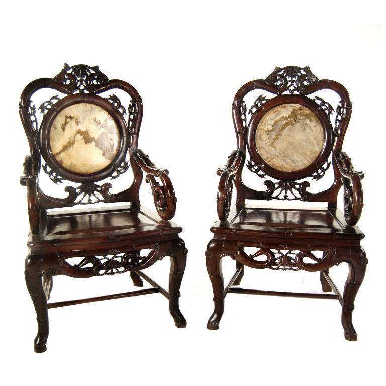 Pair of Chinese Chairs