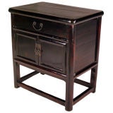 Antique Black Lacquered Chest