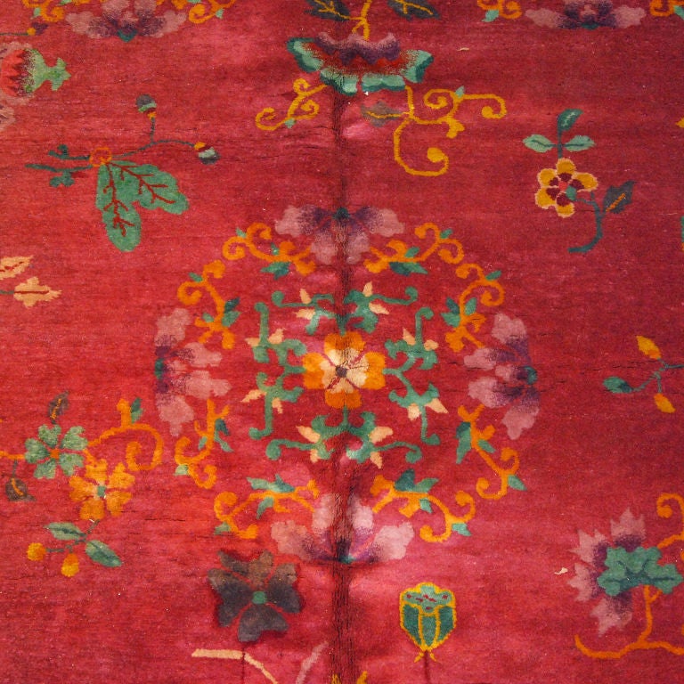 Mid-20th Century Chinese Deco Carpet