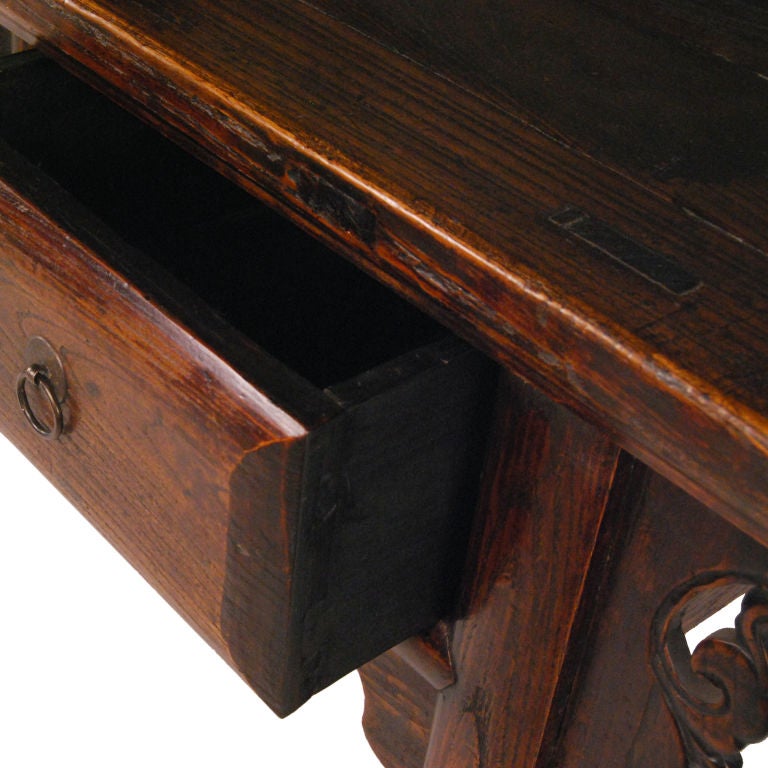 19th Century Three Drawer Table