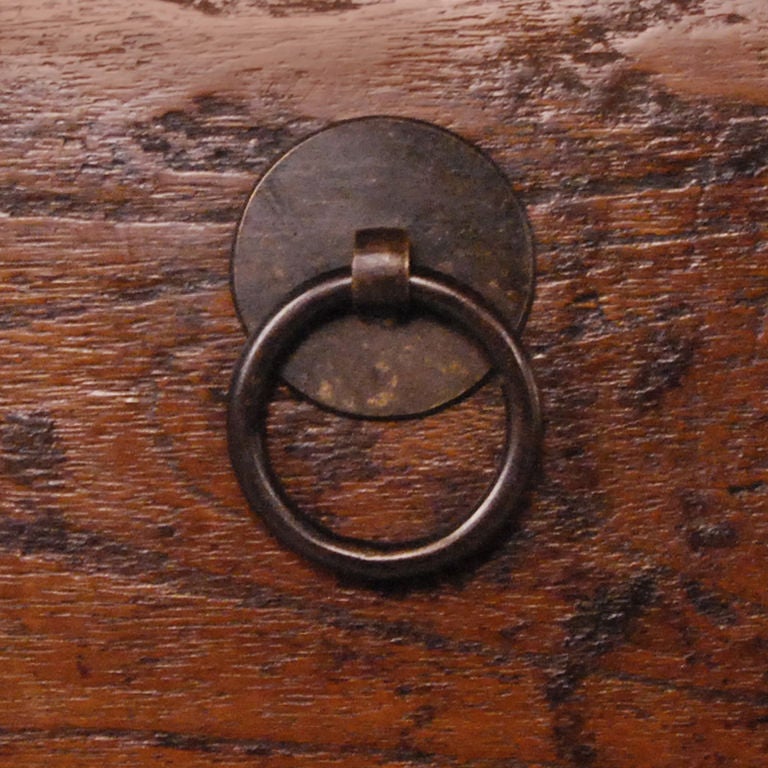 Elm Three Drawer Table