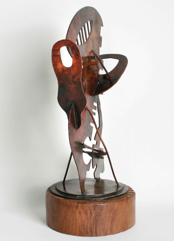 Cubist Sculpture by Carl Pappe In Excellent Condition For Sale In Chicago, IL