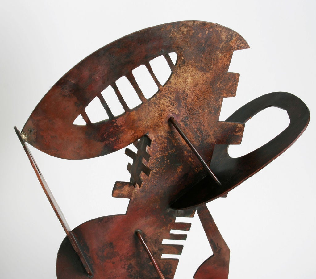 Cubist Sculpture by Carl Pappe For Sale 1