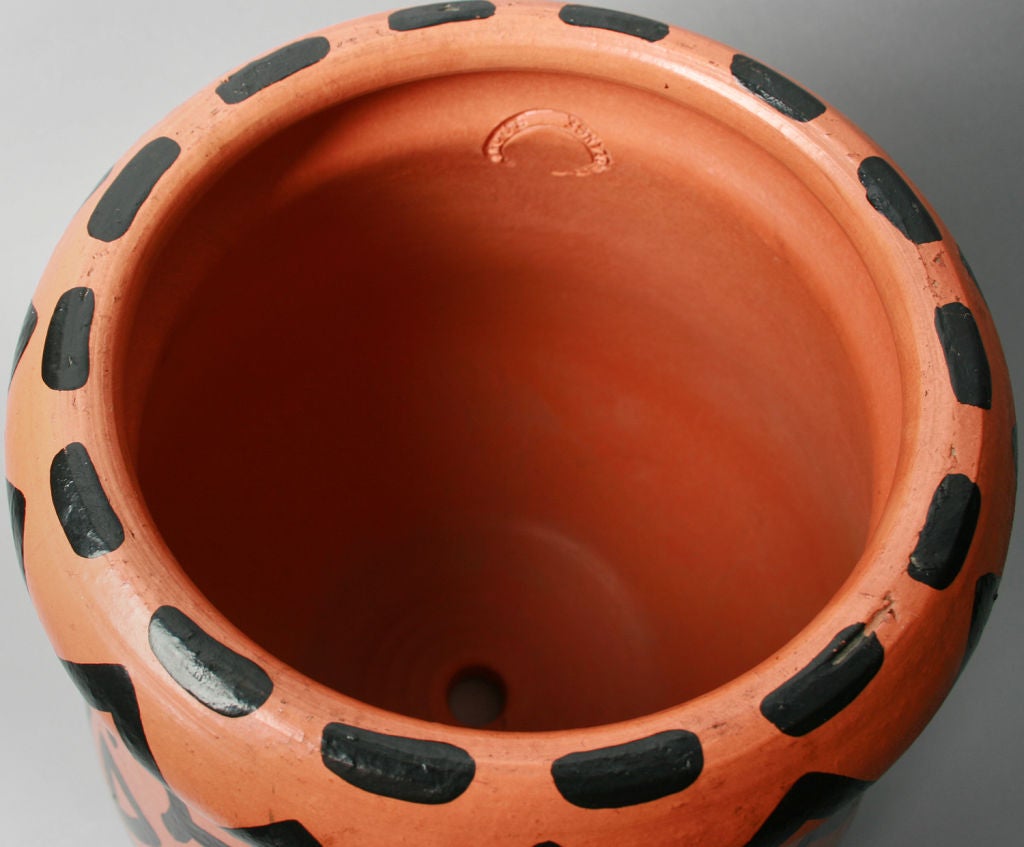 Keith Haring Ceramic Vessel 2