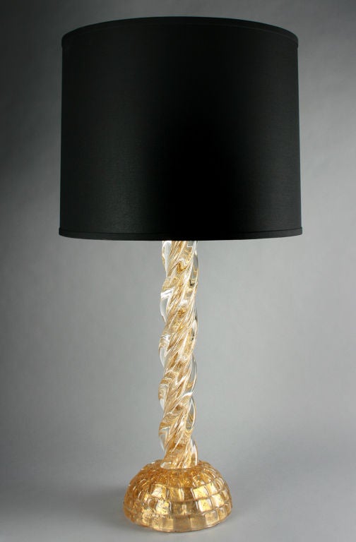 Ercole Barovier Tall Table Lamp