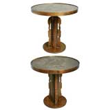 Pair of Philip and Kelvin LaVerne Side or End Tables