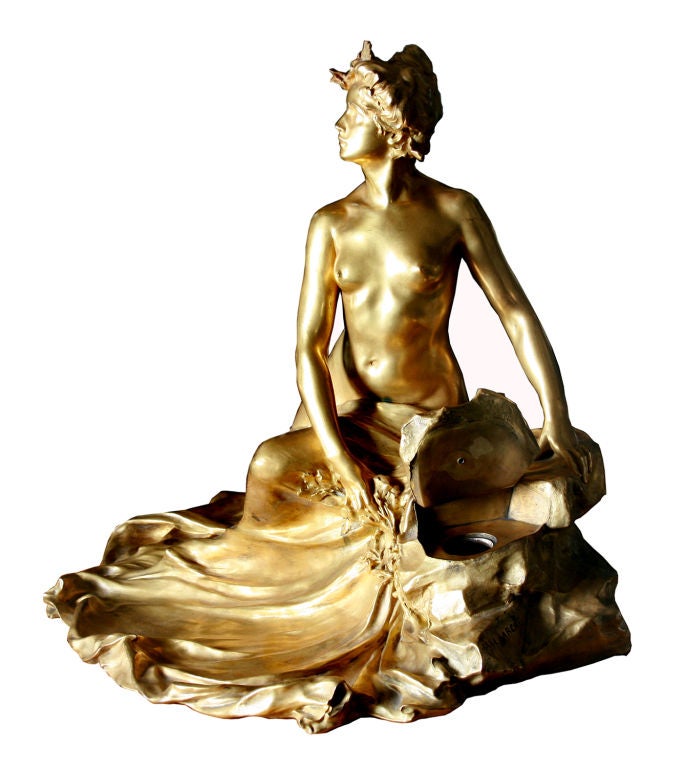 French Gilded Bronze 