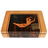 Beautiful Inlaid Box box with Mermaid