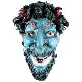 Ceramic Devil Mask by Proffessor Pattarino
