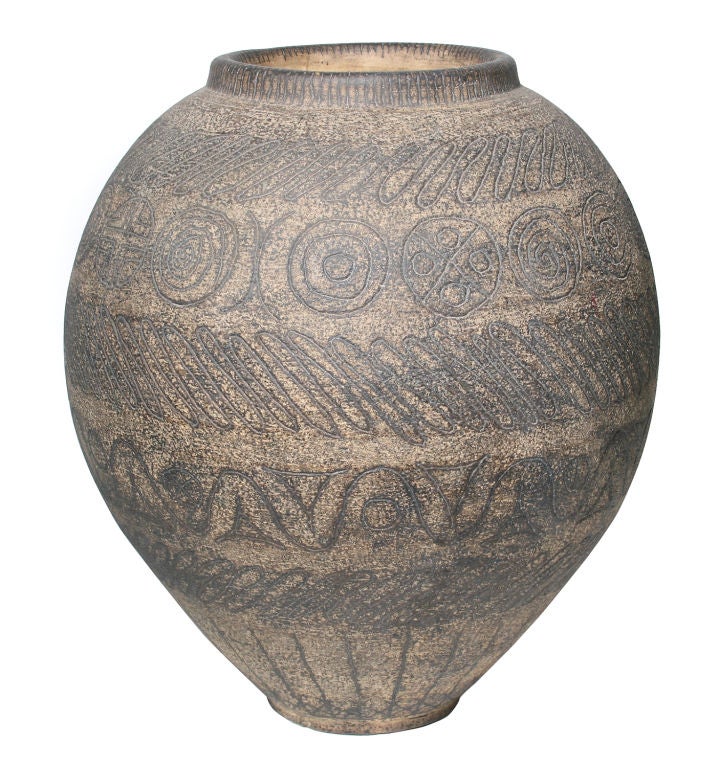 Karl Martz Ceramic Floor Vase