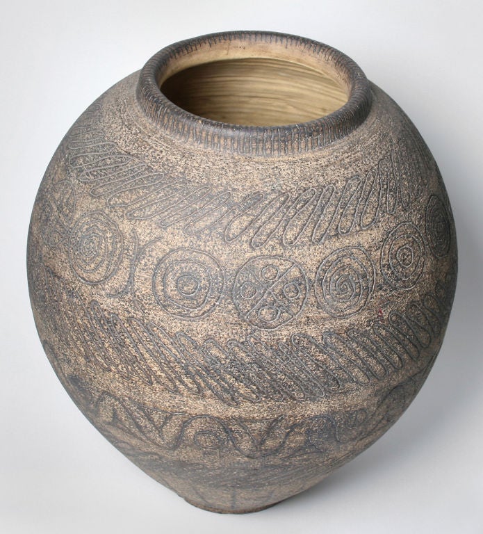 American Karl Martz Ceramic Floor Vase