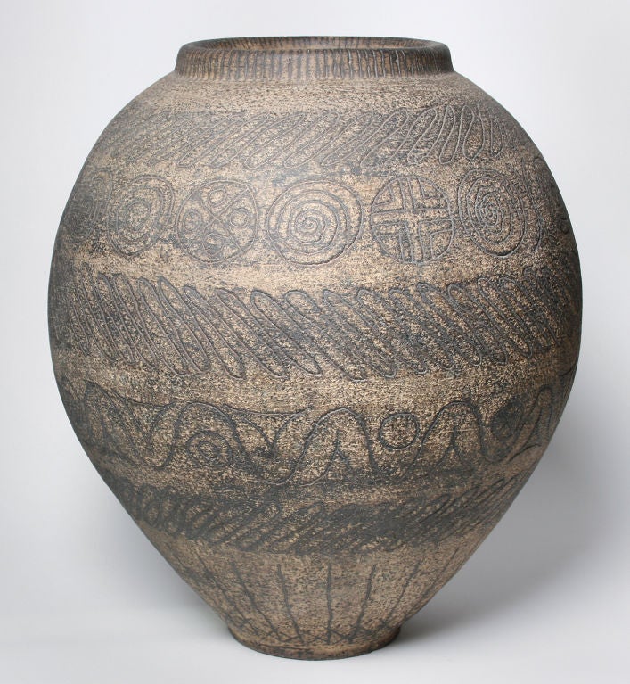 Karl Martz Ceramic Floor Vase 1