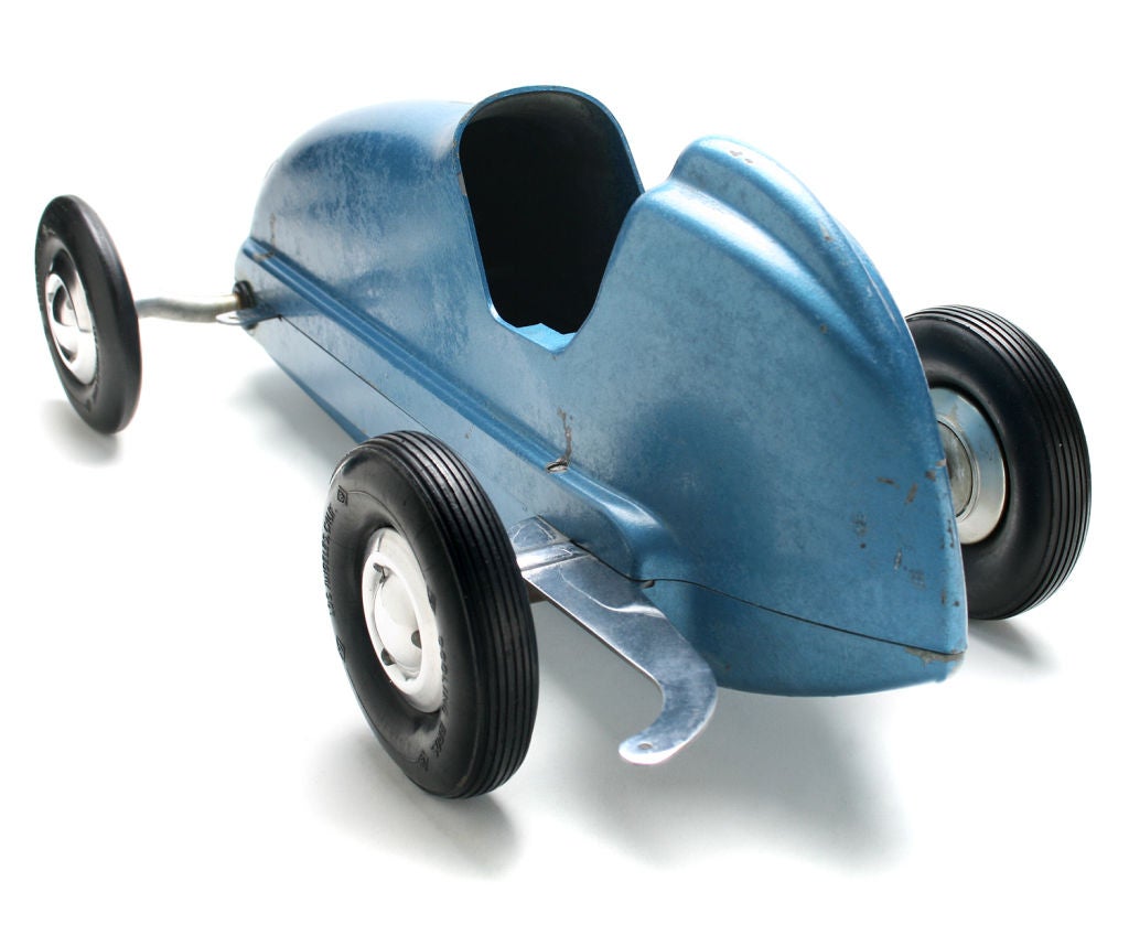 Metal Dooling Gas Powered 1946 Tether Racer Toy Car