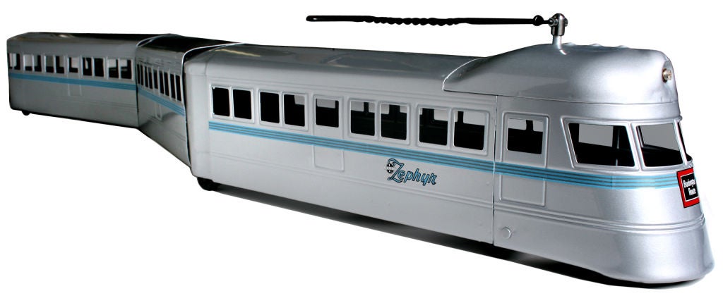 burlington zephyr model train