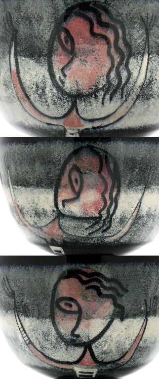 American Early Polia Pillin Ceramic Bowl