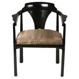 Elegant Edward Wormley for Dunbar armchair