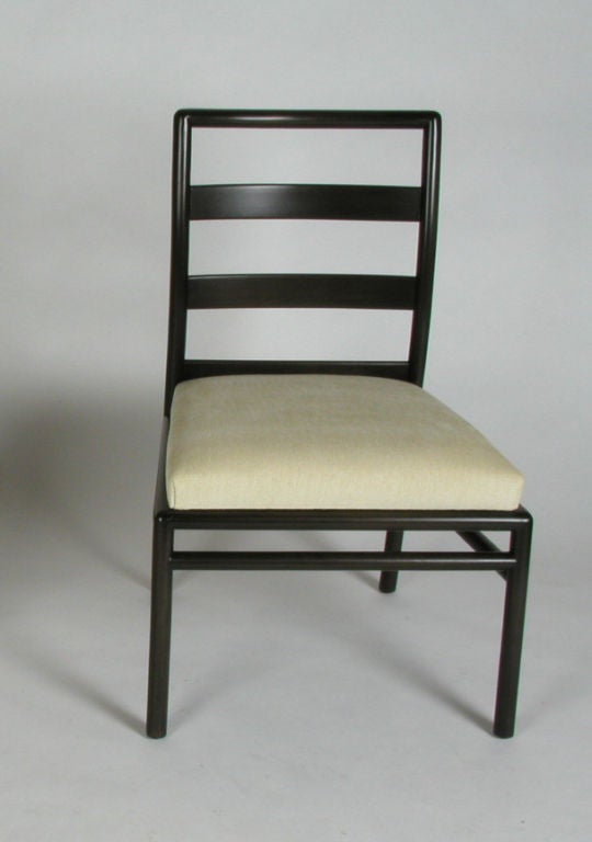 Mid-Century Modern Set of Four T.H. Robsjohn-Gibbings for Widdicomb Dining Side Chairs