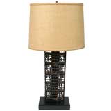 1940's Abacus lamp