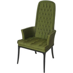 Elegant Erwin Lambeth Tall Back Armchair