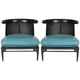 Pair of Tomlinson Sophistcate Slipper chairs