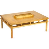 T. H. Robsjohn-Gibbings Cocktail Table with Center Magazine Holder 5