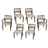 Set of 8 Edward Wormley Precedent dining chairs