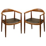 Pair of Hans Wegner "The" Chairs