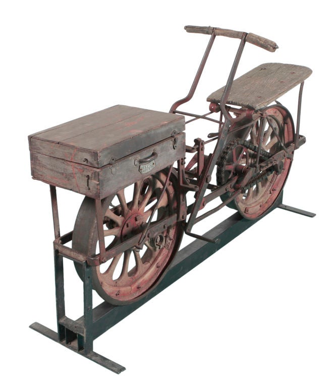 Argentine IRON AND WOOD VELOCIPEDE