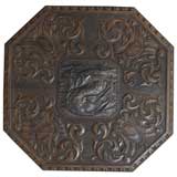 CARVED WOOD PANEL