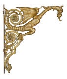 CAST IRON GRIFFIN BRACKET