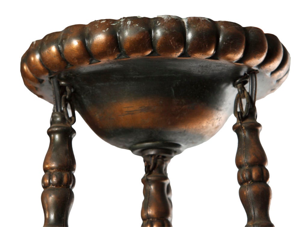 20th Century ART NOUVEAU LIGHT FIXTURE