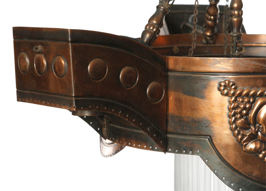 Argentine ART NOUVEAU LIGHT FIXTURE