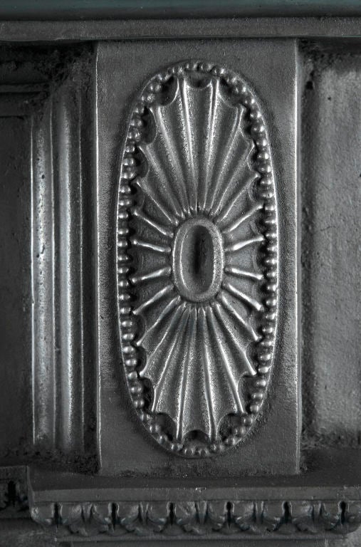 Polished Cast Iron Fireplace Surround 1