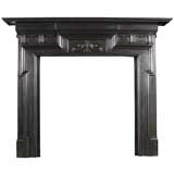 CAST IRON FIREPLACE MANTEL