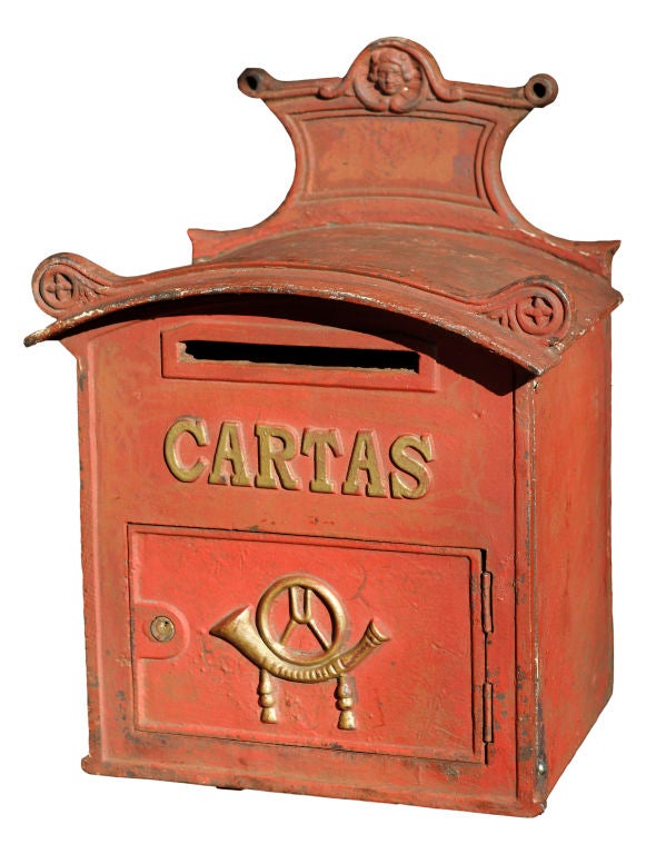 CAST IRON MAILBOX 2